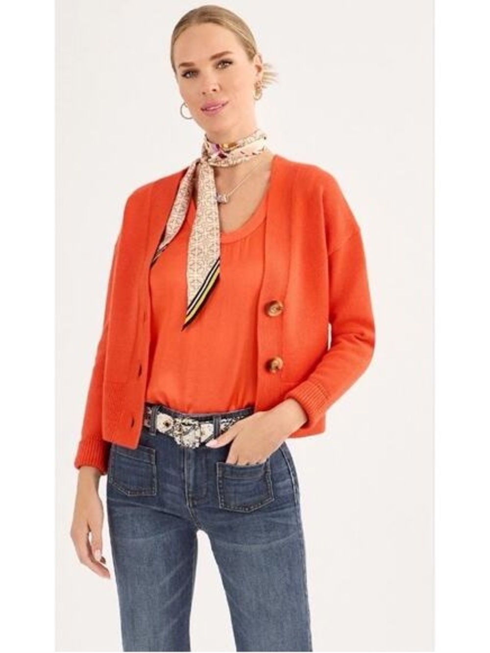 CAbi Style 6652 Citrus Cardigan Spring 2025 - like new!